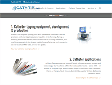 Tablet Screenshot of cathtip.com